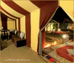 Restaurant in Akabar Luxury Desert Camp is a place you can not miss in Morocco