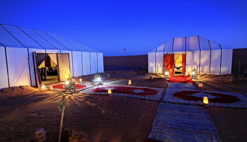 1 night in Luxury Merzouga camp in 3-day Fes tour - Trip to Marrakech