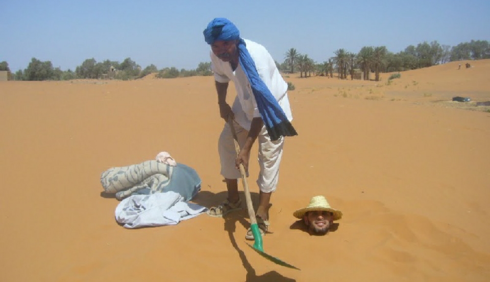 Merzouga ancient therapy - Merzouga sand-bath