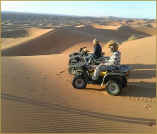 Merzouga quad excursion - Erg Chebbi buggy adventure excursion