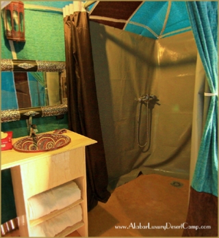 Double bed - Luxury Camp Akabar, Merzouga