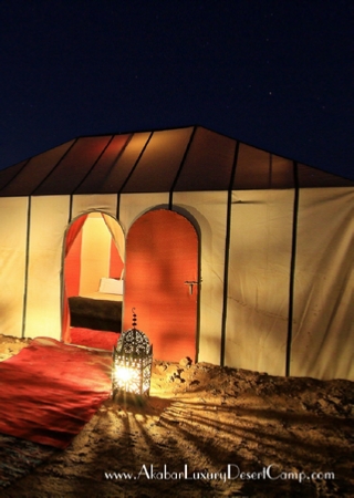 Akabar Luxury Desert Camp is a place you can not miss in Morocco, Merzouga desert