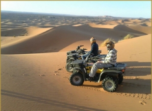 Merzouga quad excursion - Erg Chebbi buggy adventure excursion