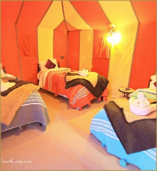 Family tent - Luxury Camp Akabar, Merzouga