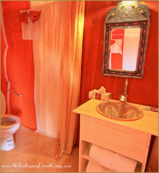 Triple bed - Luxury Camp Akabar, Merzouga