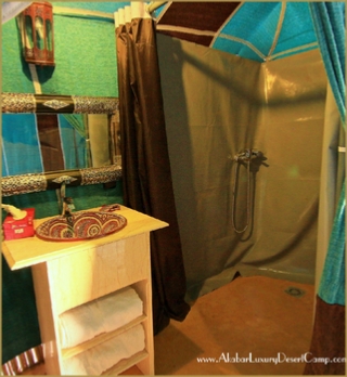 Double bed - Luxury Camp Akabar, Merzouga