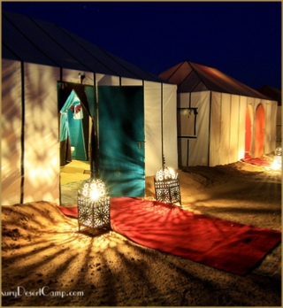 Restaurant - Luxury Camp Akabar, Merzouga