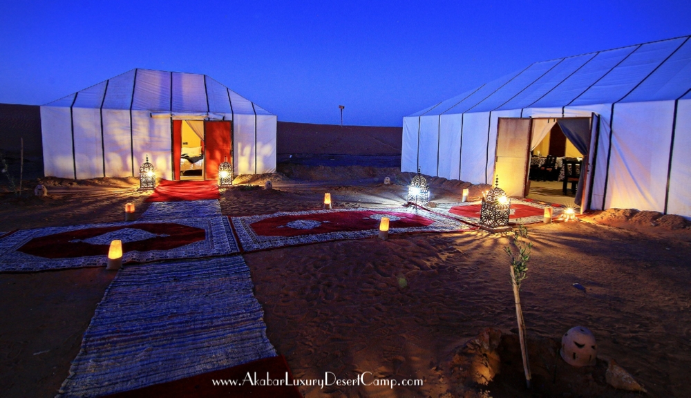 Akabar Luxury Desert Camp in Merzouga